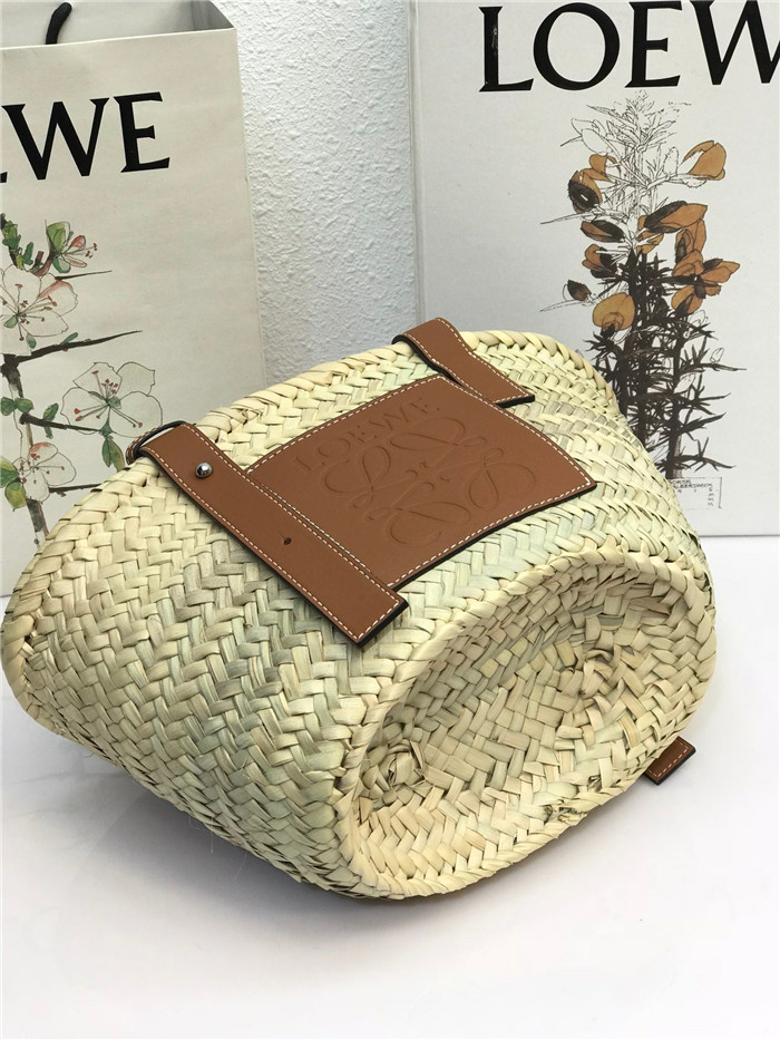 Loewe  로에베 우븐 라피아 토트백 스몰
