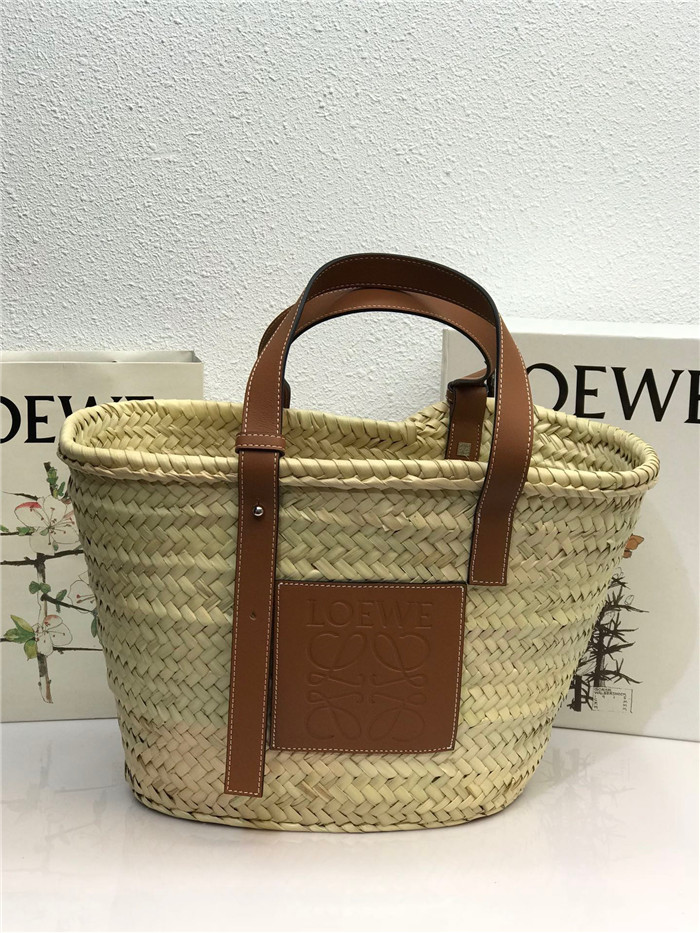 Loewe  로에베 우븐 라피아 토트백 스몰