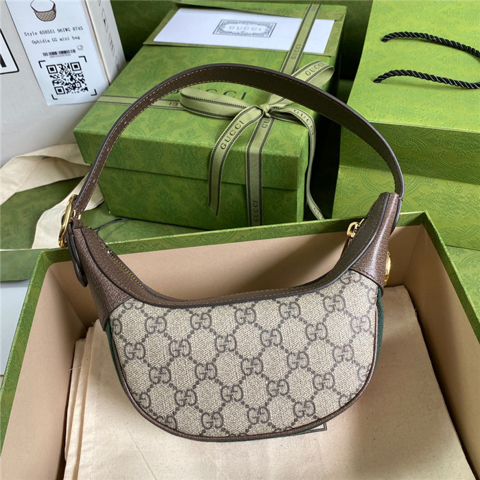 GUCCI 구찌 오피디아 GG 미니 호보백 658551
