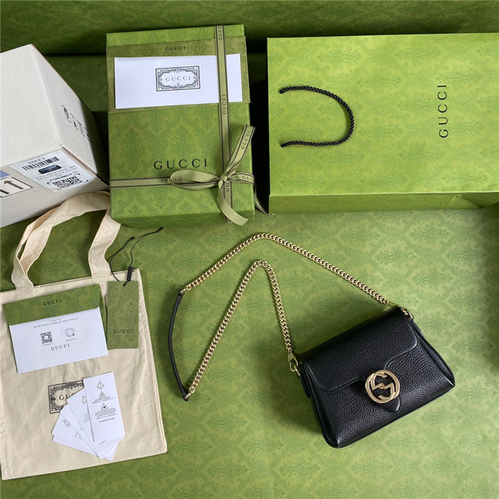 GUCCI 구찌 인터로킹 미니 체인백 607720