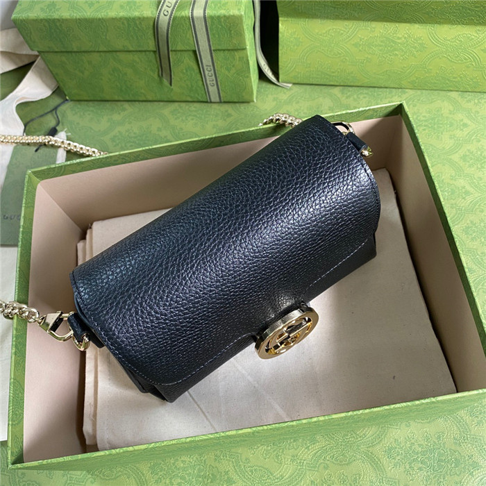 GUCCI 구찌 인터로킹 미니 체인백 607720