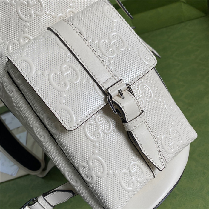 GUCCI 구찌 GG 엠보스 백팩 625770