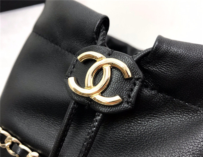 CHANEL 샤넬 램스킨 드로스트링 백 AS231