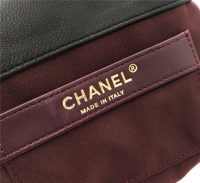 CHANEL 샤넬 램스킨 드로스트링 백 AS231