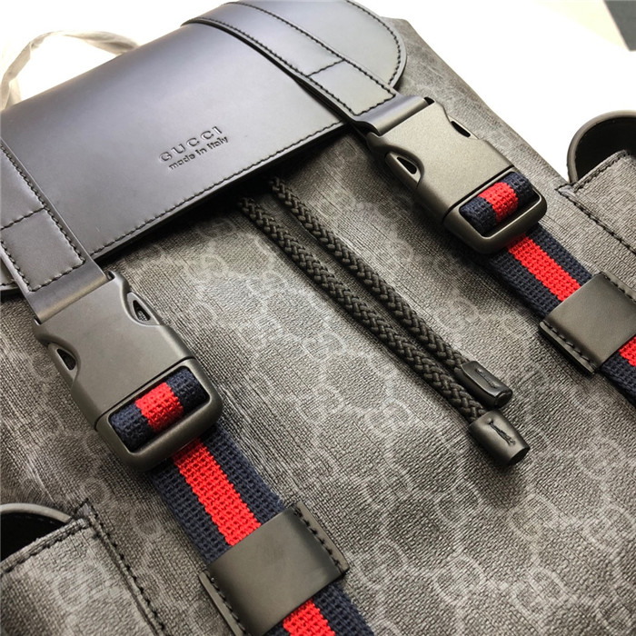  GUCCI 구찌 GG 블랙 백팩 49553