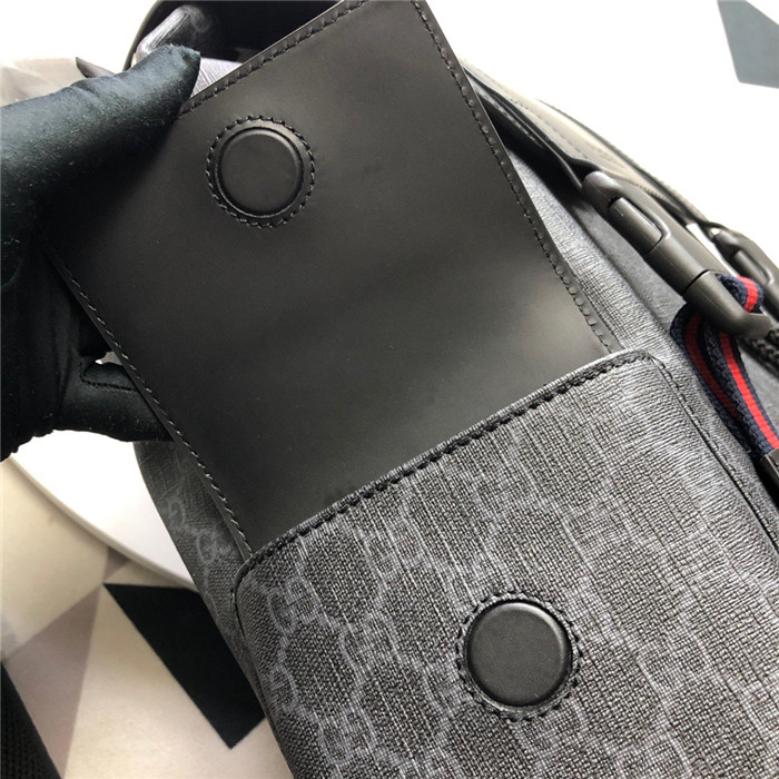 GUCCI 구찌 GG 블랙 백팩 49553