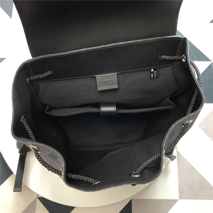  GUCCI 구찌 GG 블랙 백팩 49553