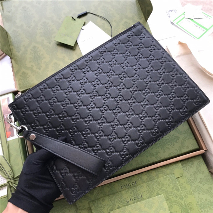 GUCCI 구찌 마이크로시마 클러치백 473950