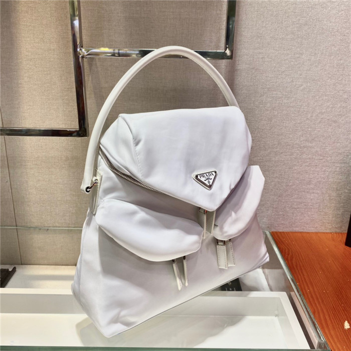 PRADA 프라다 시그노가죽 트리밍 나일론 토트백 1BC16