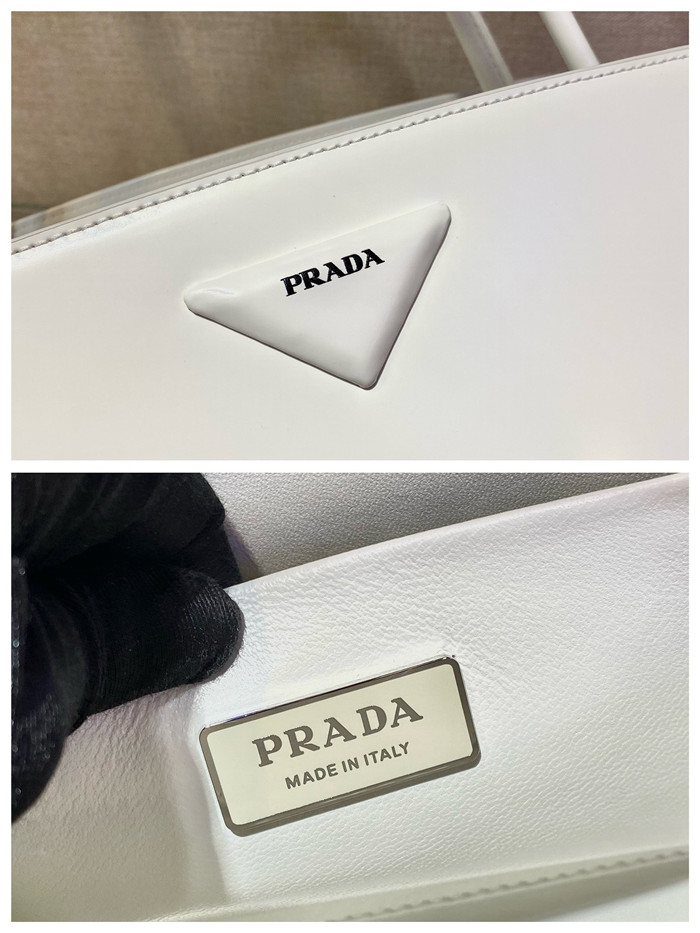 PRADA  프라다 브러시드 토트백 1BA327