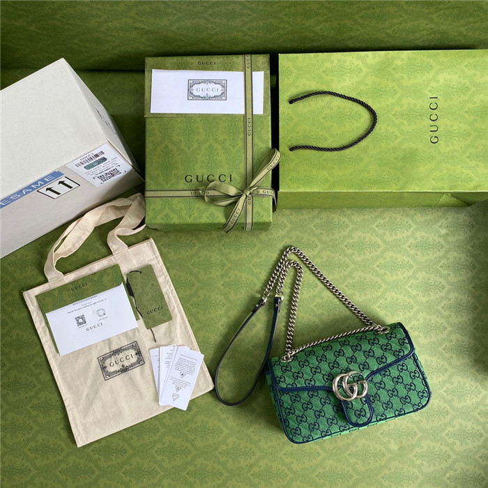 GUCCI 구찌 마몬트 마틀라세 체인백 443497