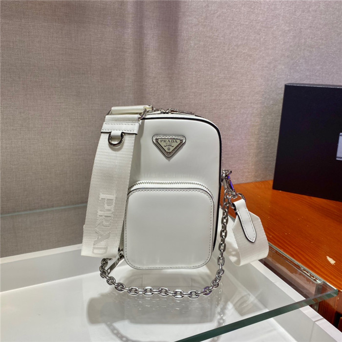 PRADA  프라다 가죽 미니 핸드백 1BH183