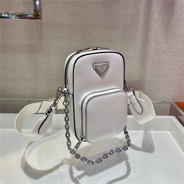 PRADA  프라다 가죽 미니 핸드백 1BH183