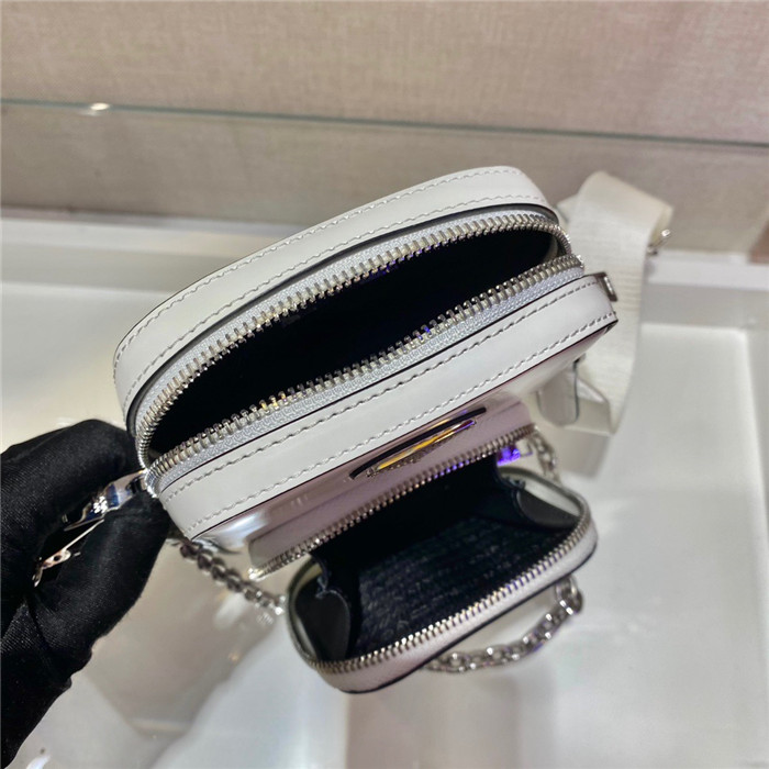 PRADA  프라다 가죽 미니 핸드백 1BH183