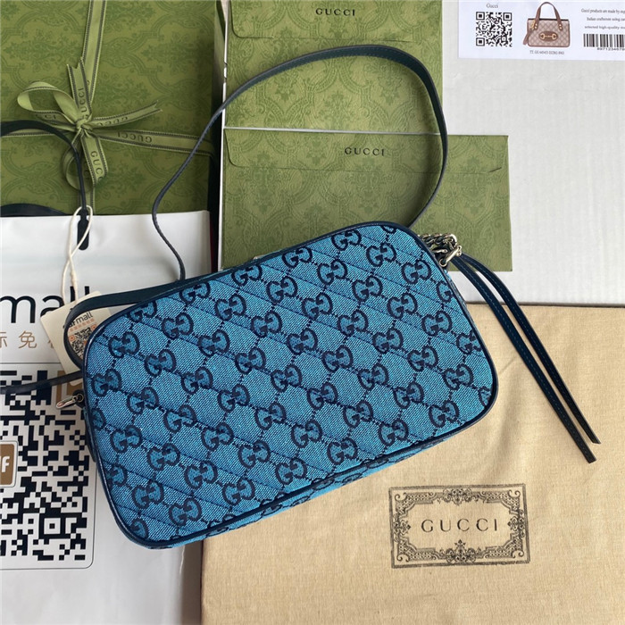 GUCCI 구찌 마몬트 마틀라세 숄더백 스몰 447632