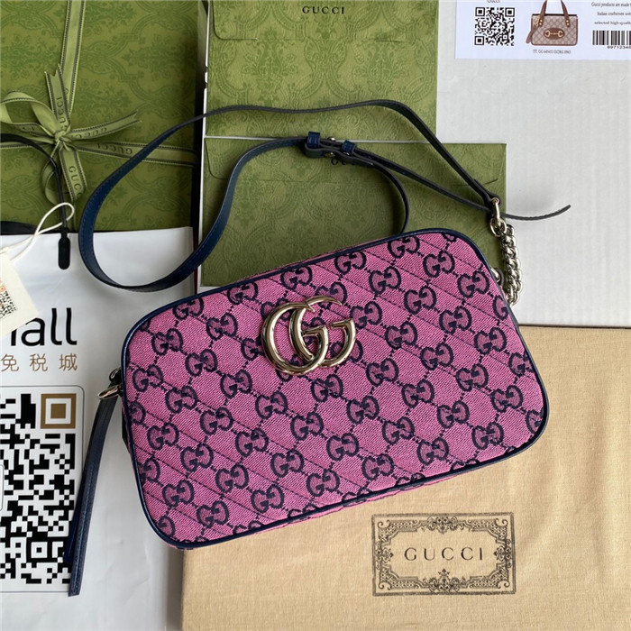 GUCCI 구찌 마몬트 마틀라세 숄더백 스몰 447632