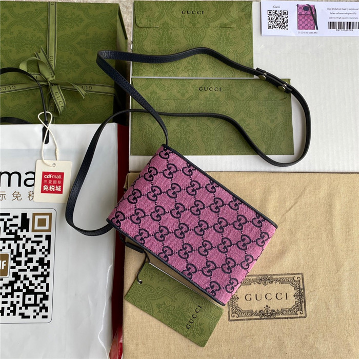 GUCCI 구찌 GG 멀티컬러 미니백 657582