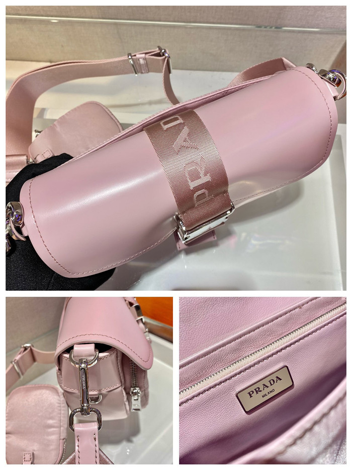 PRADA 프라다 래더 브러시드 메신저백 1BD295