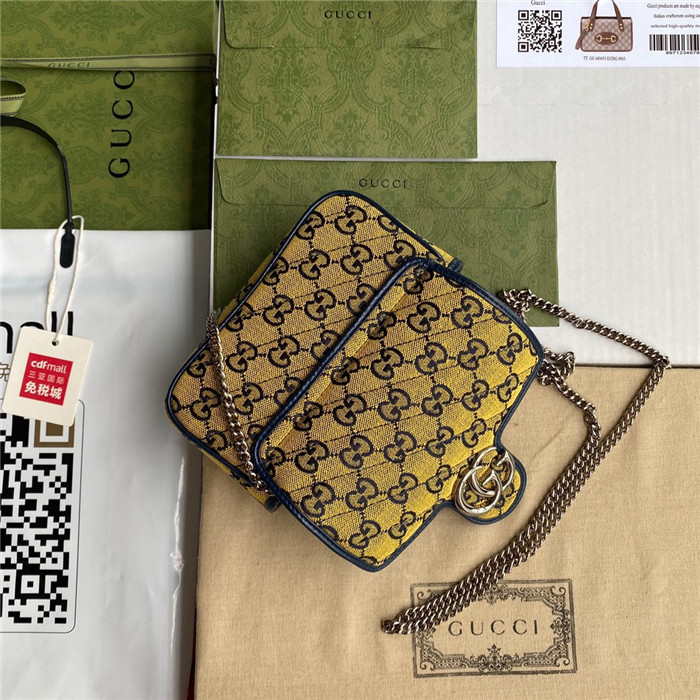 GUCCI 구찌 GG마몬트 마틀라세 수퍼미니 476433