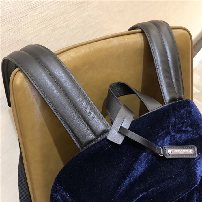 Saint Laurent  생로랑 시티 벨벳소재 백팩 Y5004