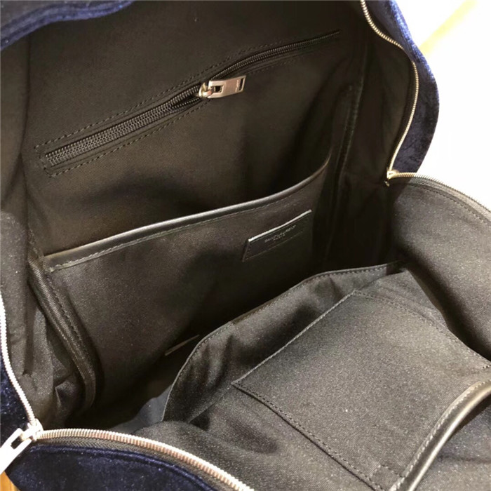 Saint Laurent  생로랑 시티 벨벳소재 백팩 Y5004
