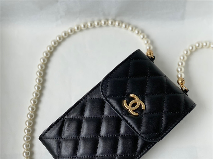 CHANEL 샤넬 진주 폰백 AS81086