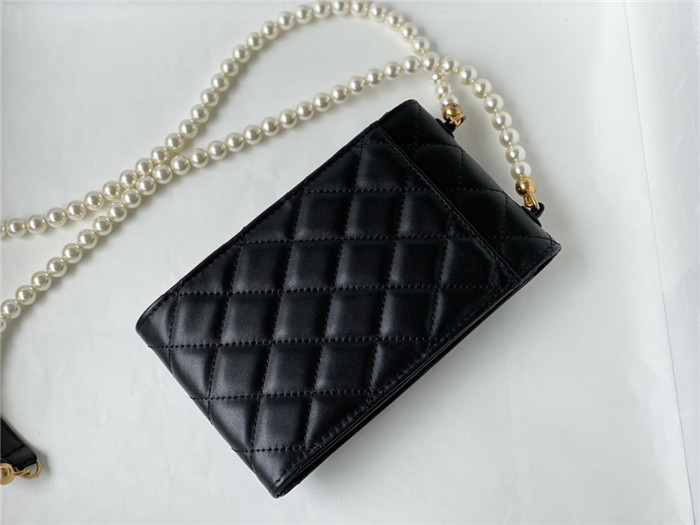 CHANEL 샤넬 진주 폰백 AS81086