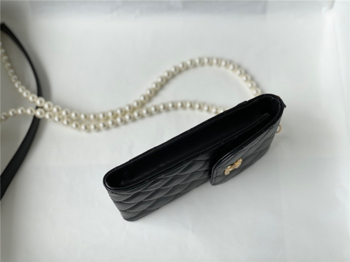 CHANEL 샤넬 진주 폰백 AS81086