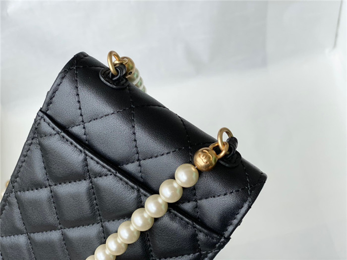 CHANEL 샤넬 진주 폰백 AS81086