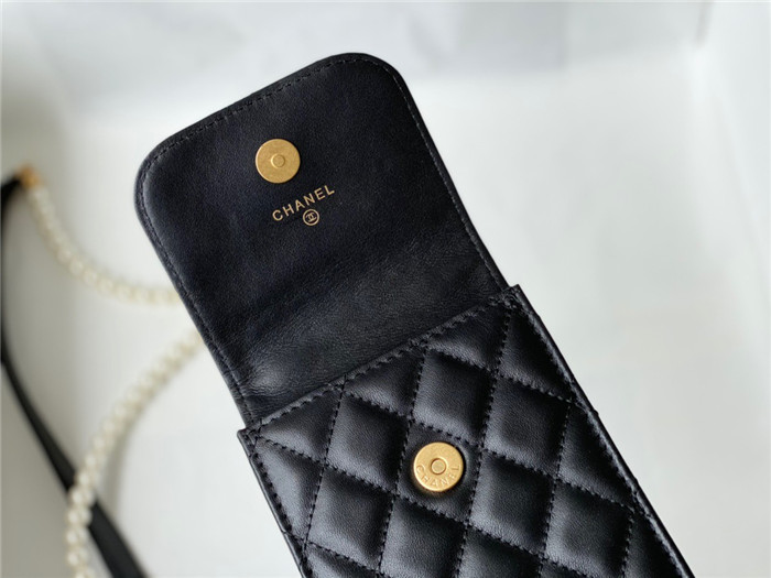 CHANEL 샤넬 진주 폰백 AS81086