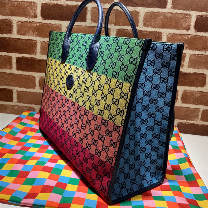 GUCCI 구찌 GG 캔버스 라지 토트백 659980
