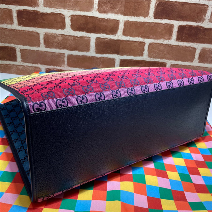 GUCCI 구찌 GG 캔버스 라지 토트백 659980