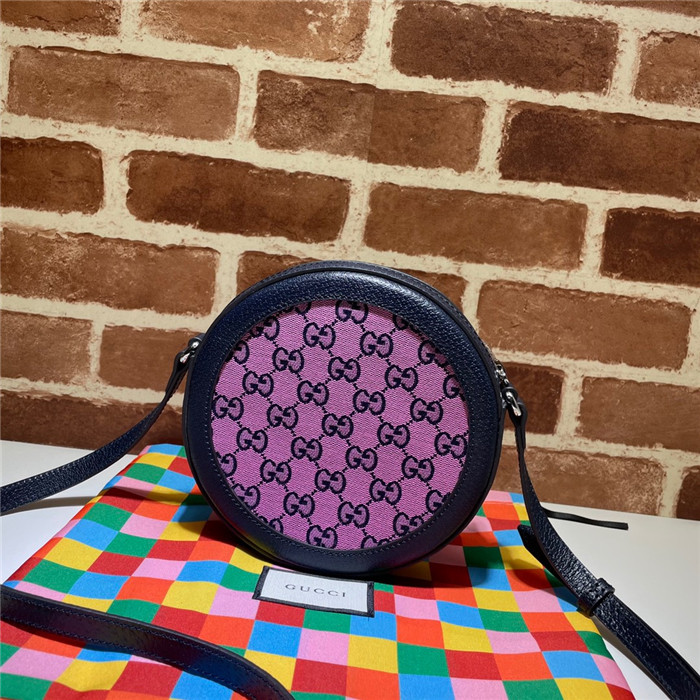GUCCI 구찌 GG 멀티컬러 라운드 숄더백 658825