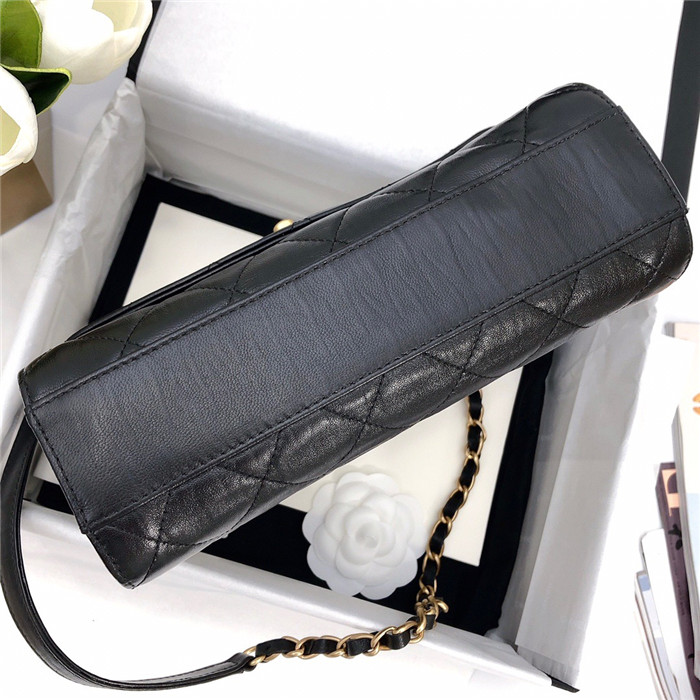 CHANEL 샤넬 탑핸들 미듐 플랩백 AS2478