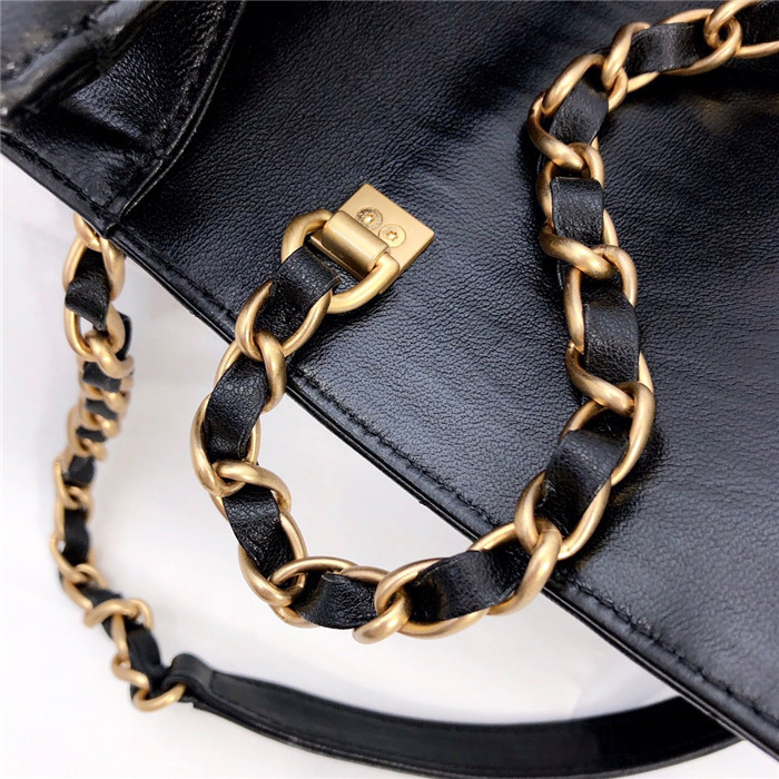 CHANEL 샤넬 탑핸들 미듐 플랩백 AS2478