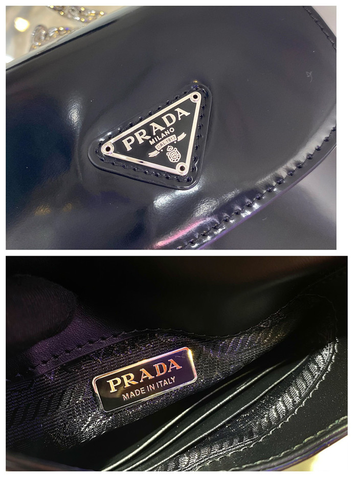PRADA  프라다 브러시 미니백 1BH185