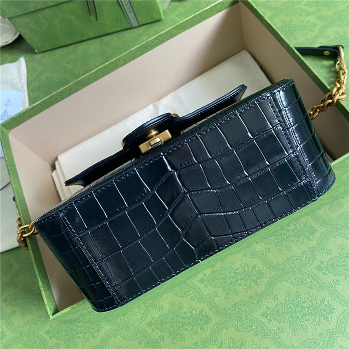 GUCCI 구찌 GG 마몽 미니 숄더백