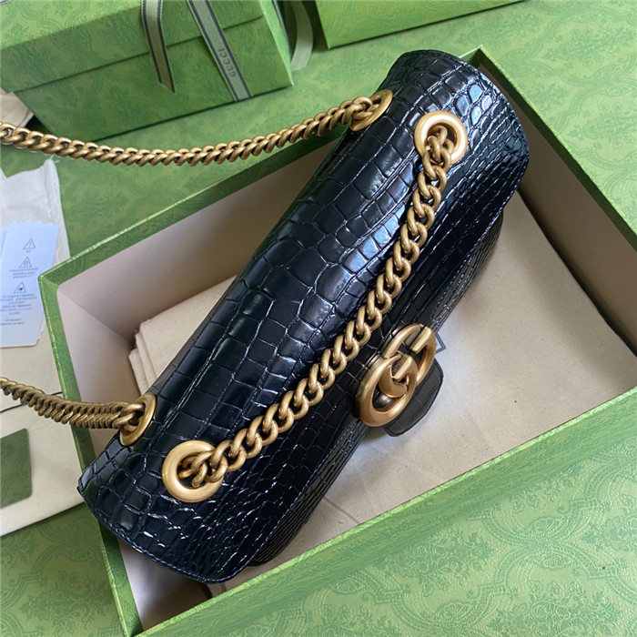 GUCCI 구찌 마몬트 마틀라세 체인백 443497