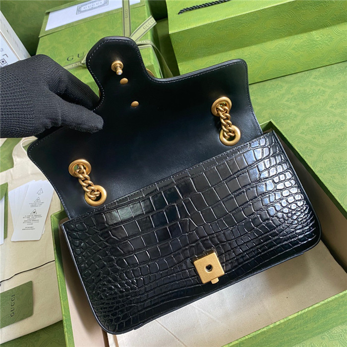 GUCCI 구찌 마몬트 마틀라세 체인백 443497