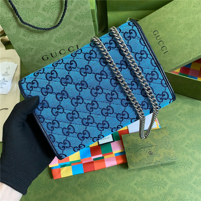 Gucci 구찌 마몬트 마틀라세 멀티컬러 미니 체인백 474575