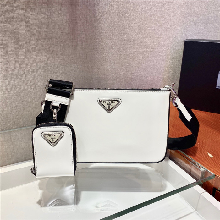 PRADA 프라다 브러시드 숄더백 2VH129