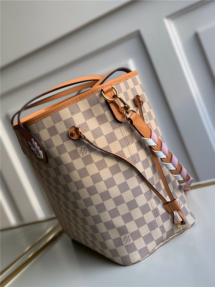  LOUIS VUITTON 루이비통 다미에 아주르 네버풀 MM N50047