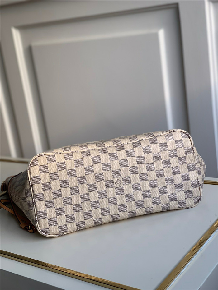  LOUIS VUITTON 루이비통 다미에 아주르 네버풀 MM N50047