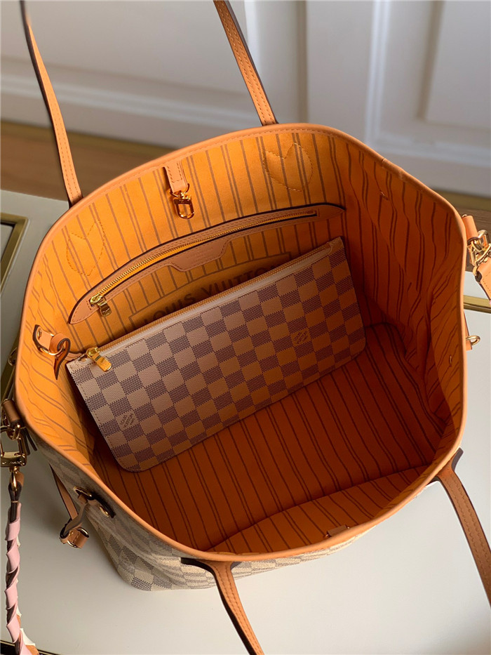  LOUIS VUITTON 루이비통 다미에 아주르 네버풀 MM N50047