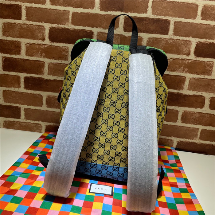 Gucci  구찌 멀티컬러 캔버스 스몰 백팩 658783