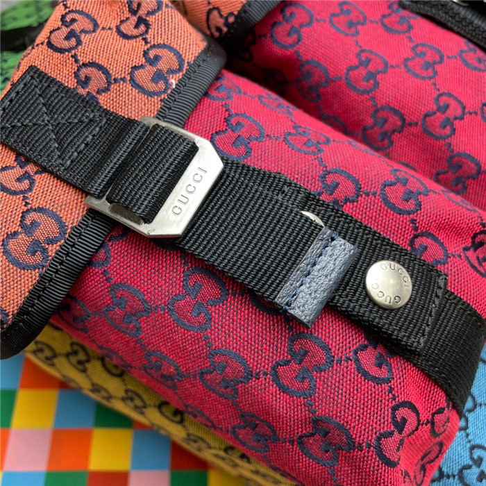 Gucci  구찌 멀티컬러 캔버스 스몰 백팩 658783