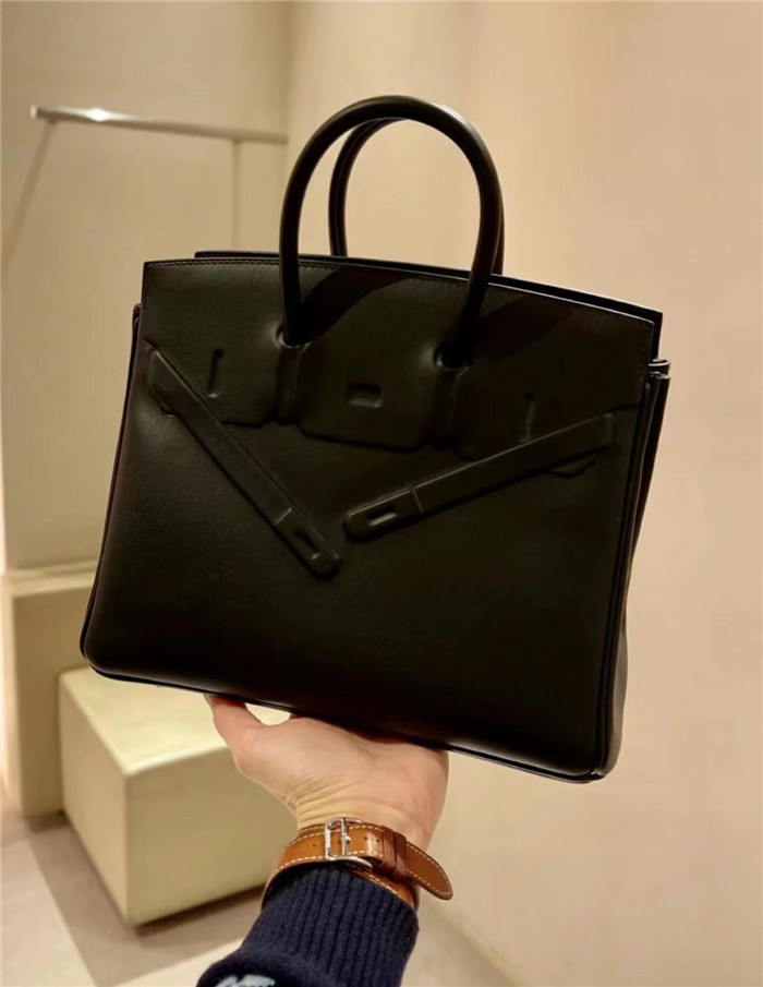 HERMES에르메스 SHADOW 버킨백 25CM 오리지날 SWIFT송아지가죽 정품가죽사용 (100%수작업) H998104-1