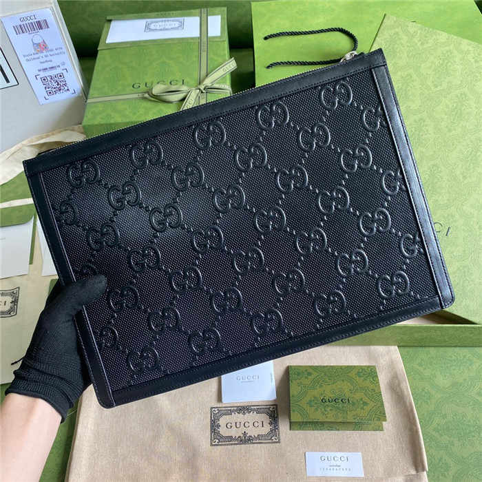 Gucci 구찌 GG 엠보스 클러치 646449