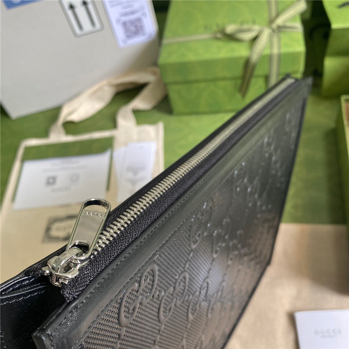 Gucci 구찌 GG 엠보스 클러치 646449