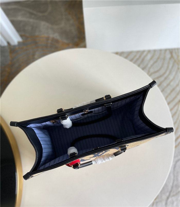 LOUIS VUITTON  루이비통 라피아 온더고 GM M57644